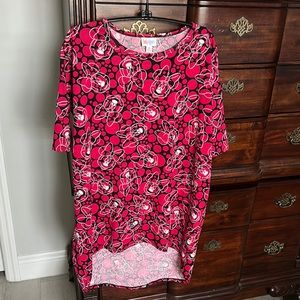 LulaRoe DISNEY top with Minnie Mouse